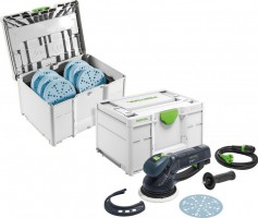 Festool 578260 Geared eccentric sander ROTEX RO 150 FEQ-SYS GR 230V with abrasives Systainer SYS-STF D150 GR set £749.00